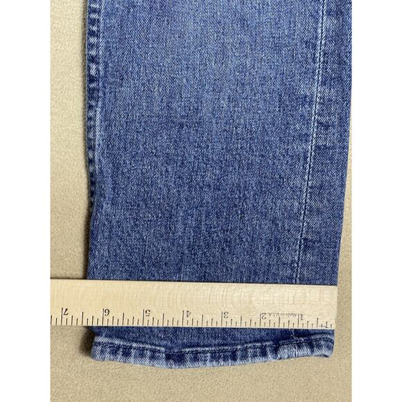 Mother Jeans Womens 24 Blue The Pixie Tomcat Crop‎ Distressed Mid Rise Denim - Picture 10 of 15